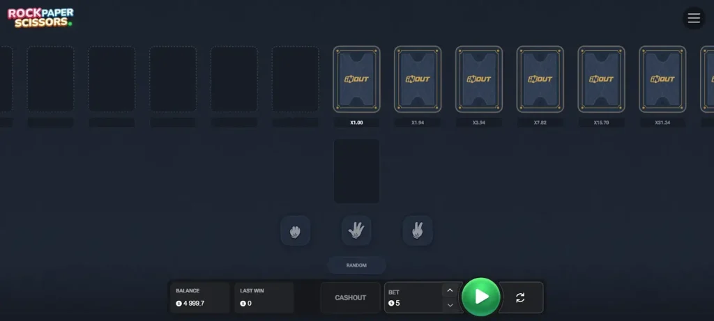 Rock Paper Scissors : jeu casino